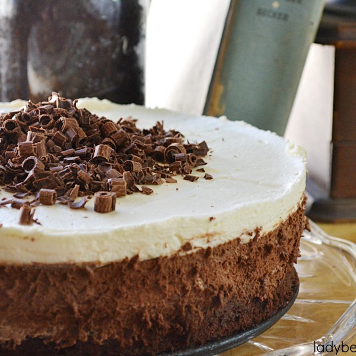 Triple Chocolate Mousse Cake