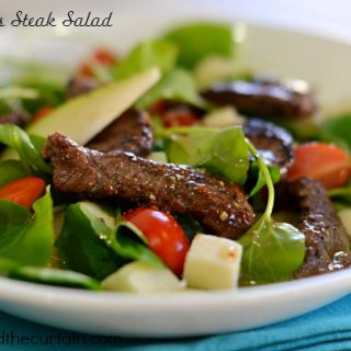 Watercress Steak Salad