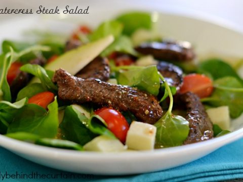 Watercress Steak Salad