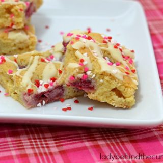 White Chocolate Raspberry Bars