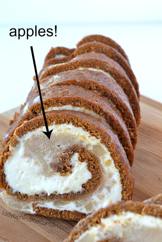 Apple Pie Cake Roll