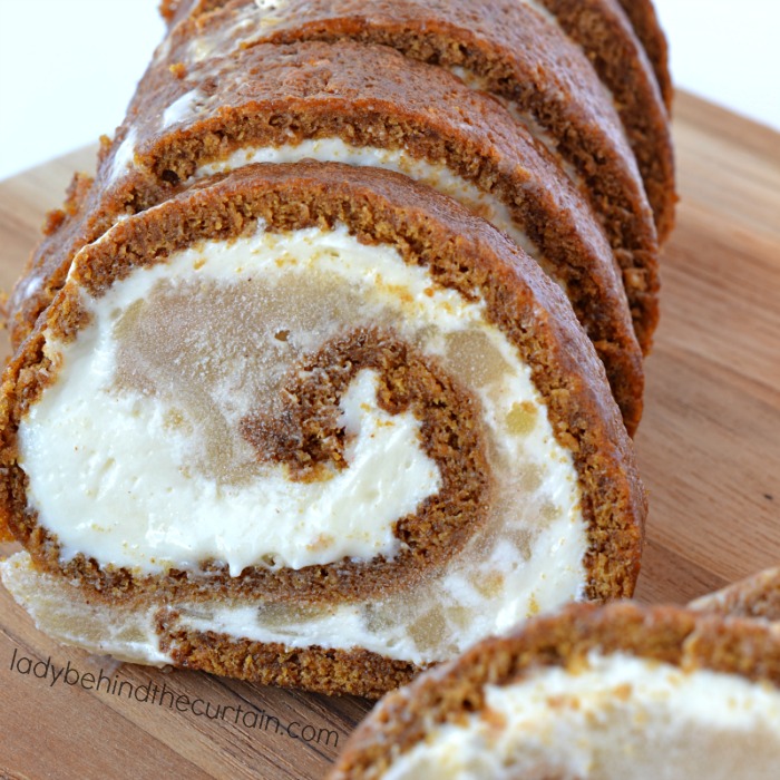 Apple Pie Cake Roll