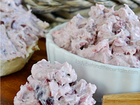 Christmas Cranberry Pecan Cream Cheese Spread