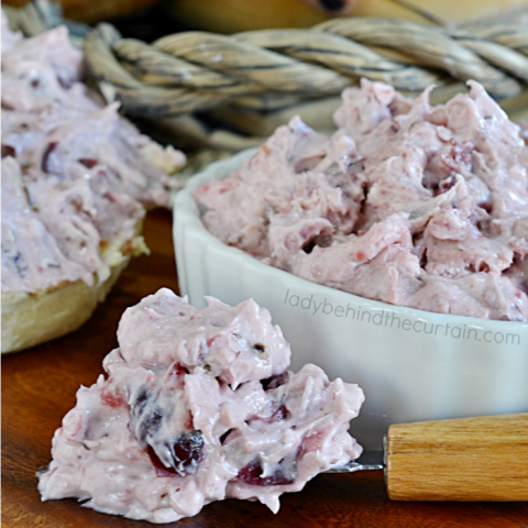 Christmas Cranberry Pecan Cream Cheese Spread