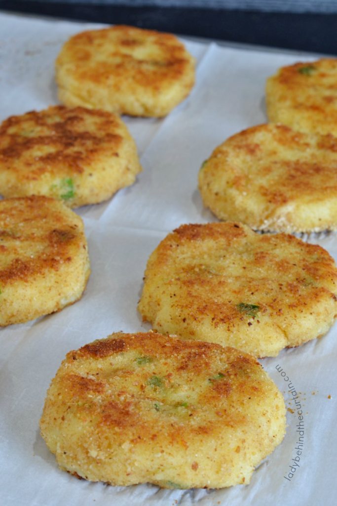 Leftover Mashed Potato Patties