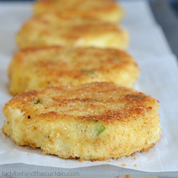 Leftover Mashed Potato Patties