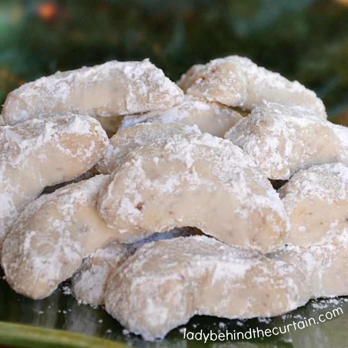 Pecan Crescent Cookies