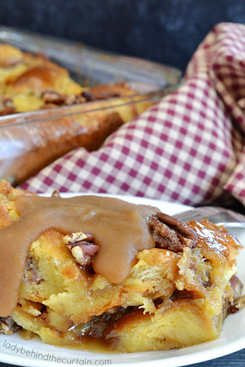 Pecan Praline Bread Pudding