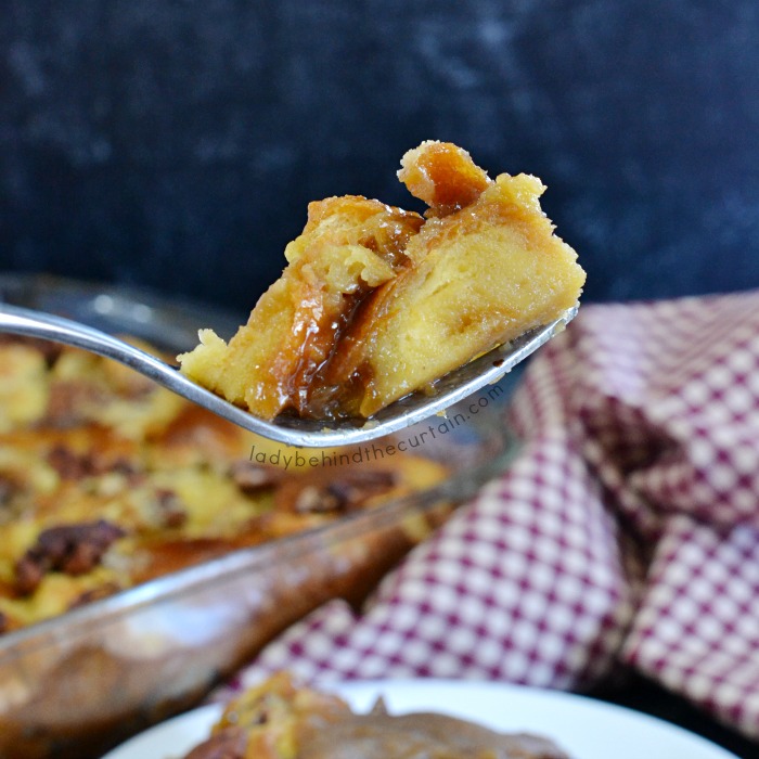 Pecan Praline Bread Pudding