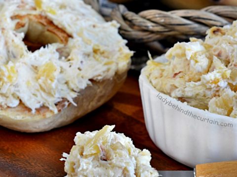 Pineapple Coconut Cream Cheese Spread