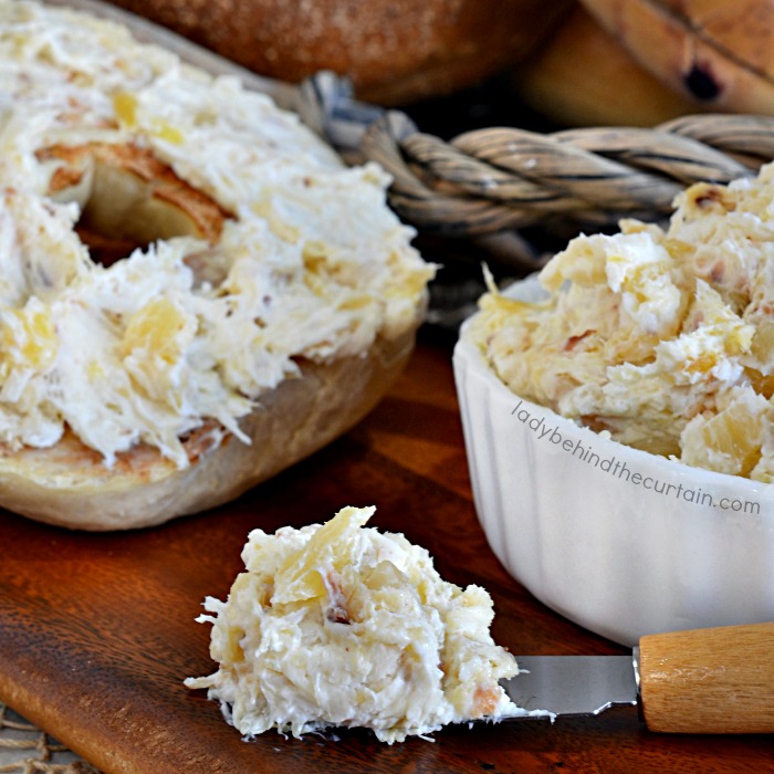 Pineapple Coconut Cream Cheese Spread