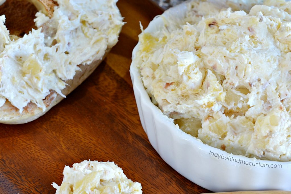 Pineapple Coconut Cream Cheese Spread