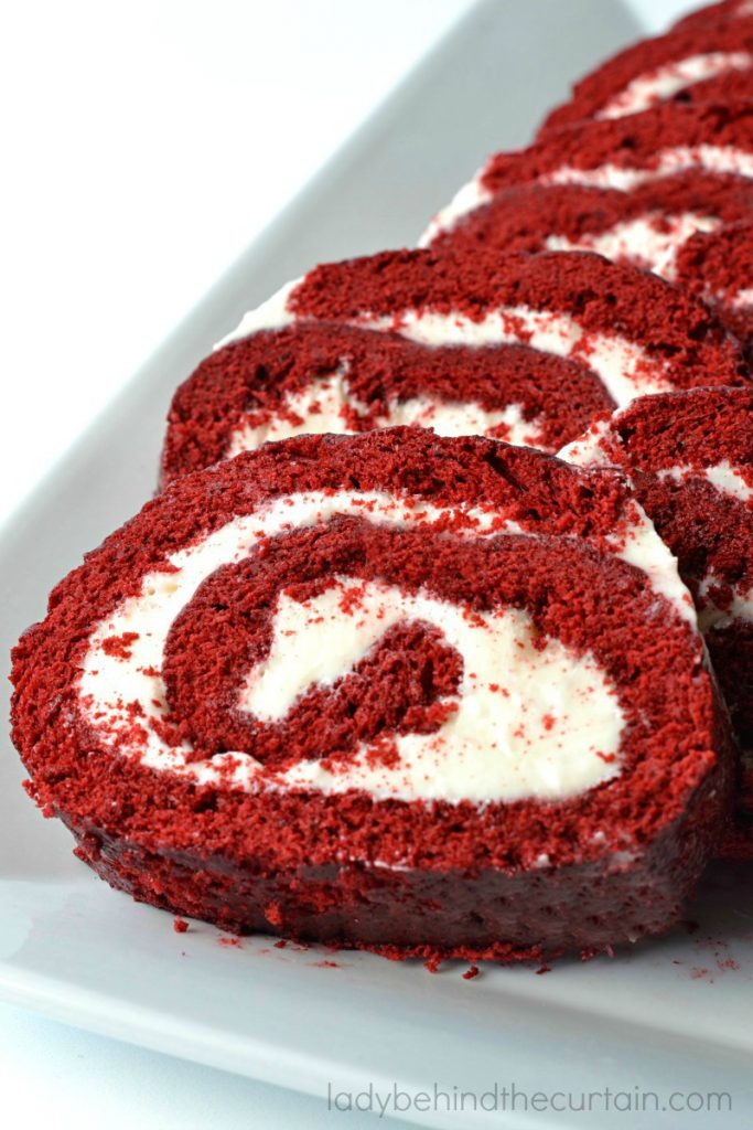 Red Velvet Cake Roll