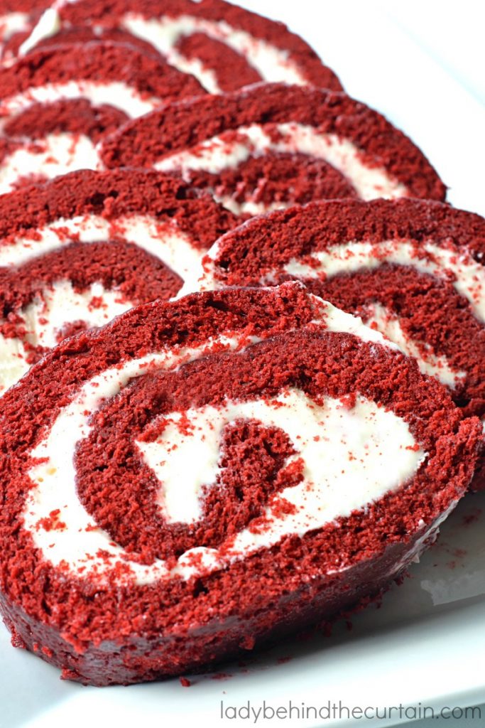 Red Velvet Cake Roll