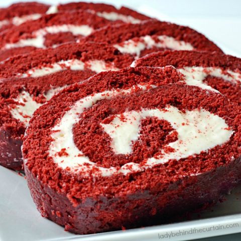 Red Velvet Cake Roll