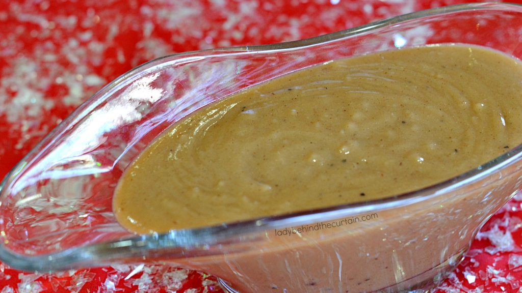 Turkey Gravy Without the Drippings