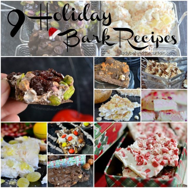 9 Holiday Candy Bark Recipes 9 Holiday Candy Bark Recipes