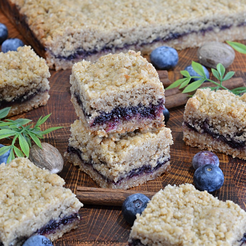 Blueberry Breakfast Bars