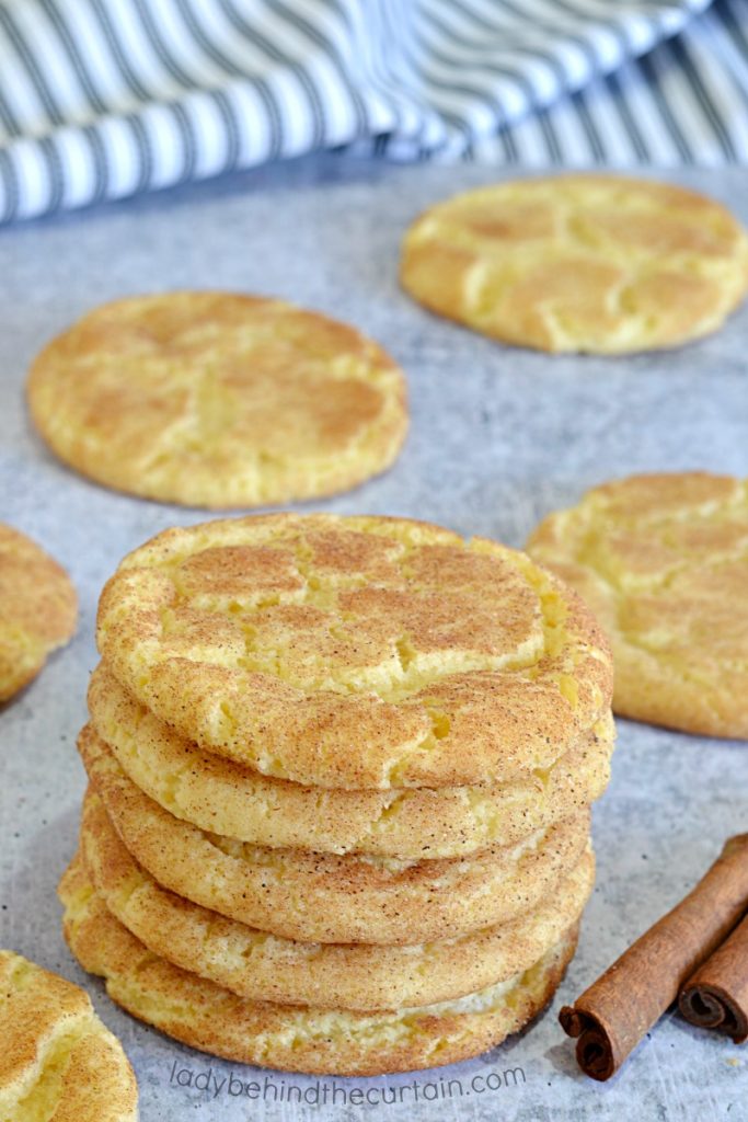 Classic Chewy Snickerdoodle Cookies