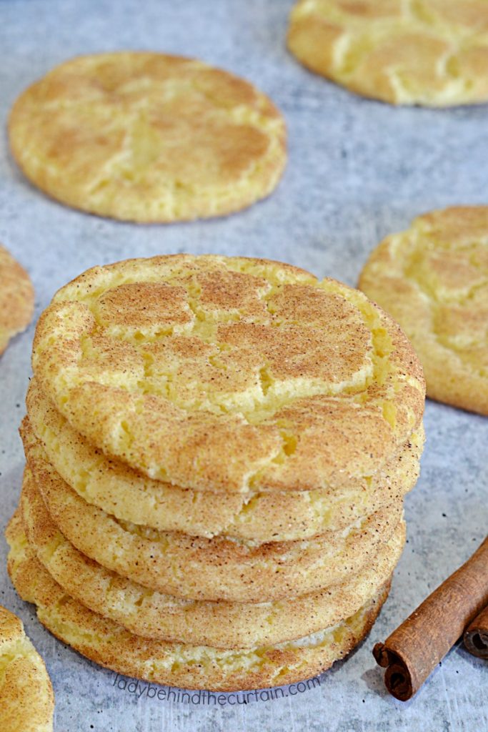 Classic Chewy Snickerdoodle Cookies