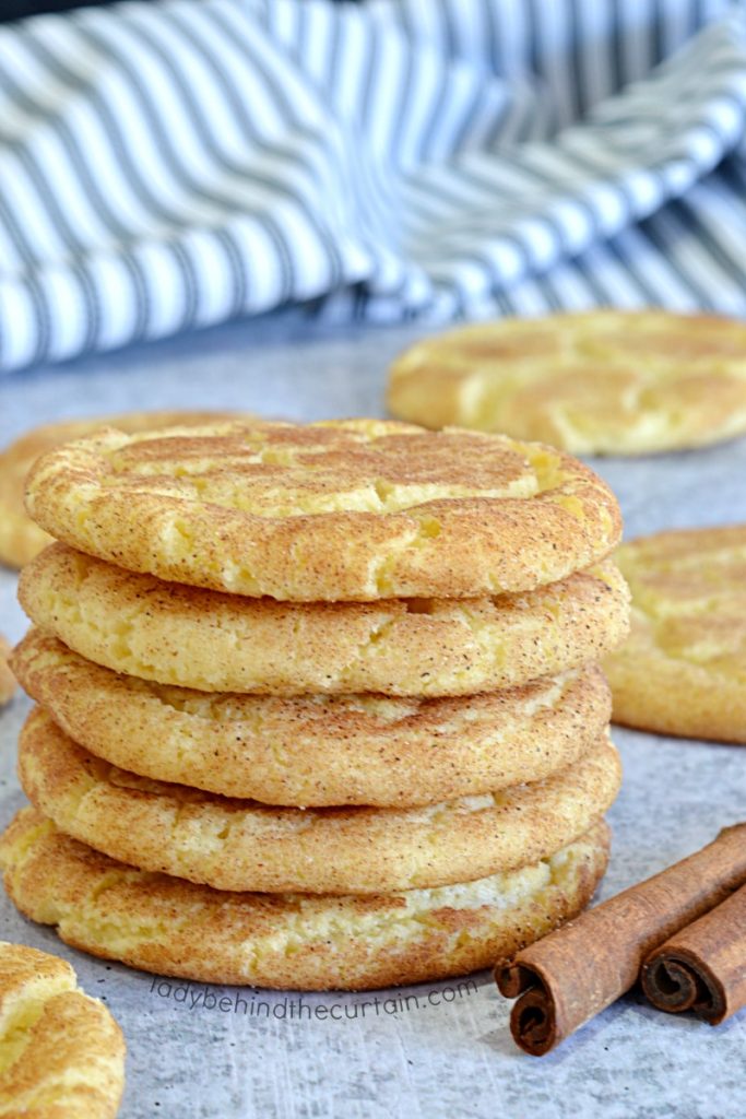 Classic Chewy Snickerdoodle Cookies