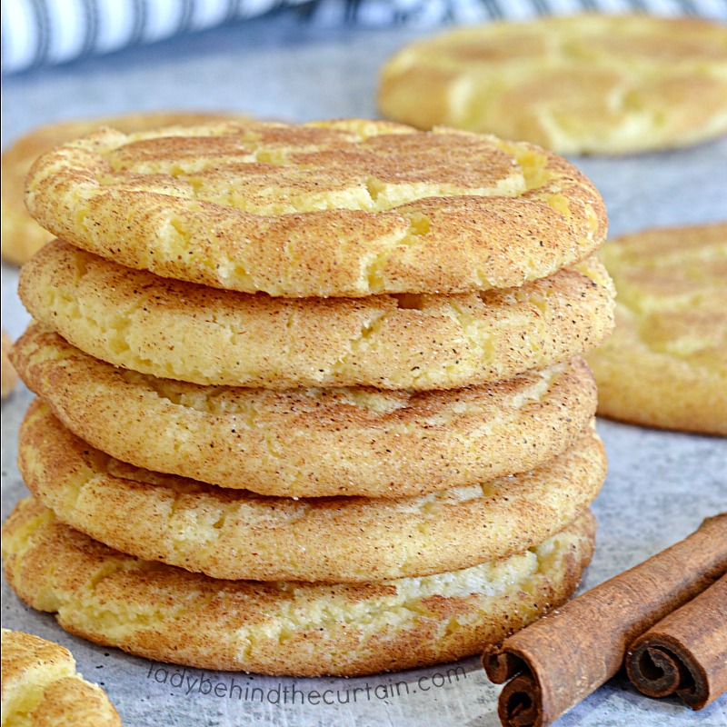 Classic Chewy Snickerdoodle Cookies