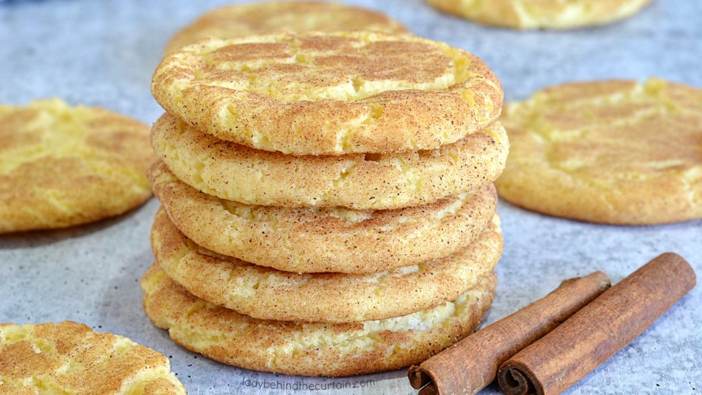 Classic Chewy Snickerdoodle Cookies