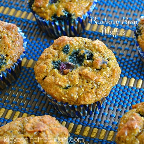 Blueberry Bran Muffins