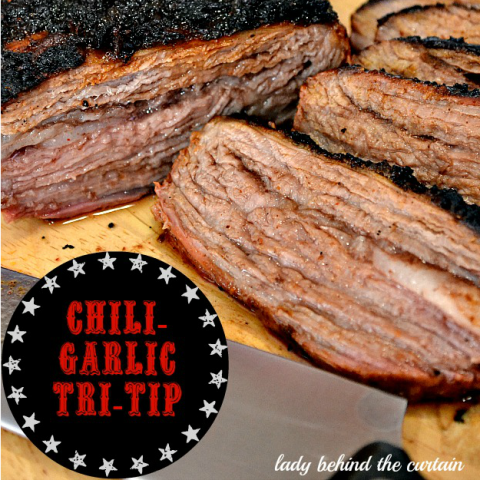 Grilled Chili-Garlic Tri-Tip