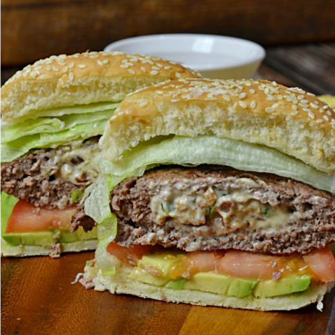 Jalapeno Popper Burgers