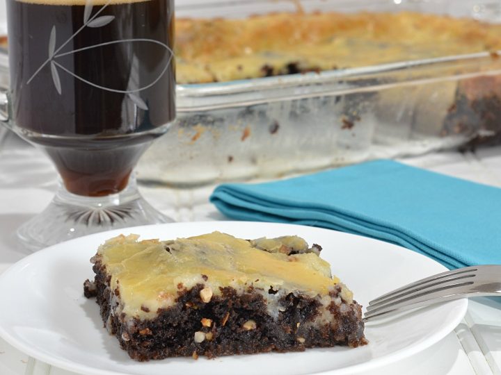 Almond Joy Gooey Butter Cake