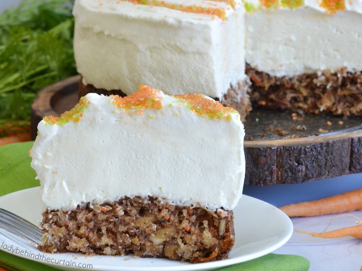 Carrot Cake No Bake Cheesecake