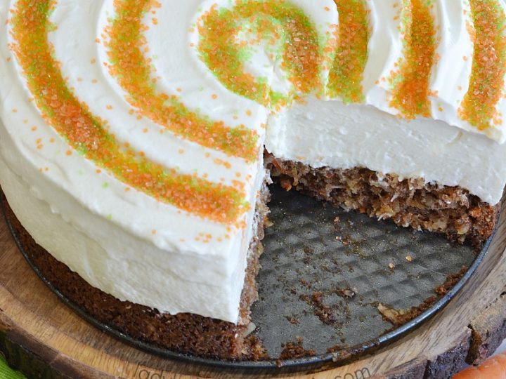 Carrot Cake No Bake Cheesecake