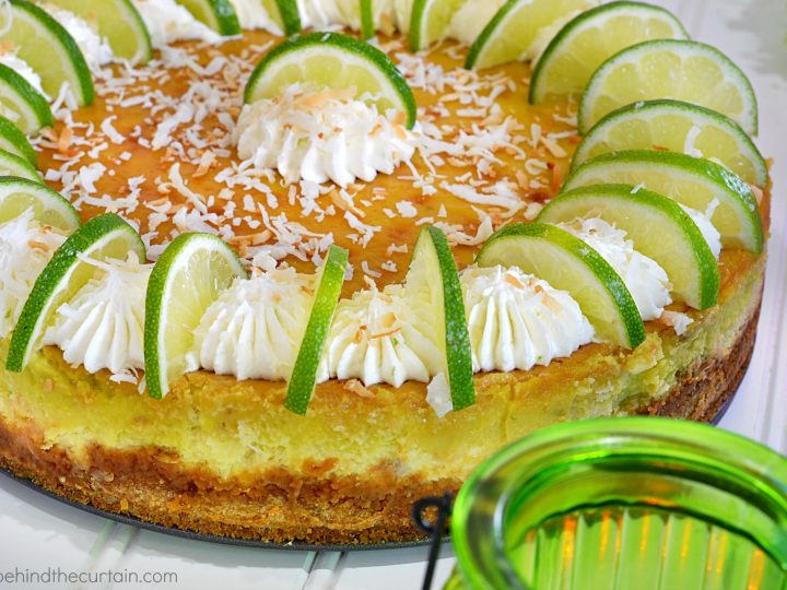 Coconut Lime Cheesecake