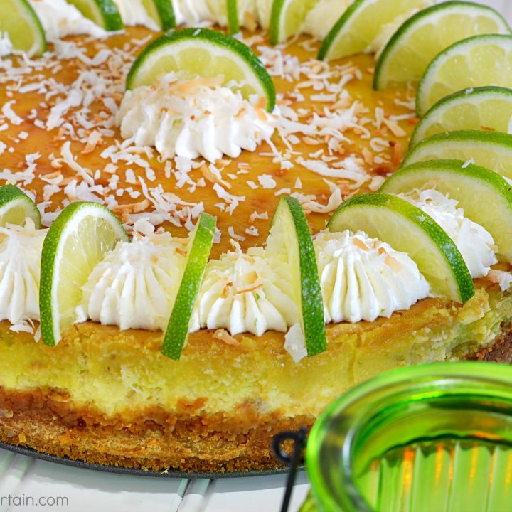 Coconut Lime Cheesecake