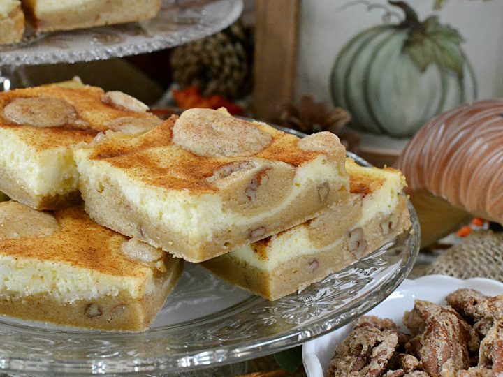 Snickerdoodle Cheesecake Squares