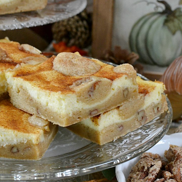 Snickerdoodle Cheesecake Squares