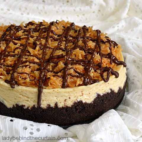 Instant Pot Samoa Cheesecake