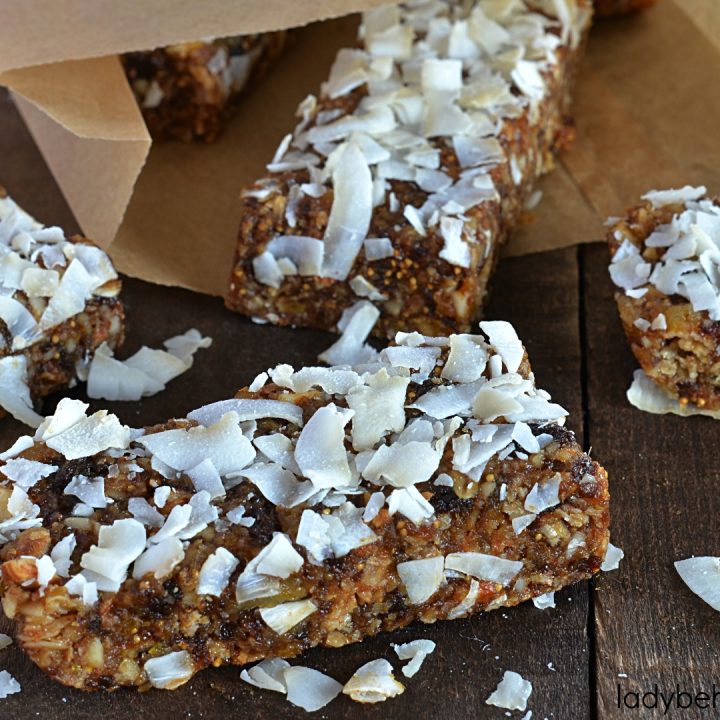 No Bake Fruit and Nut Energy Bar Recipe