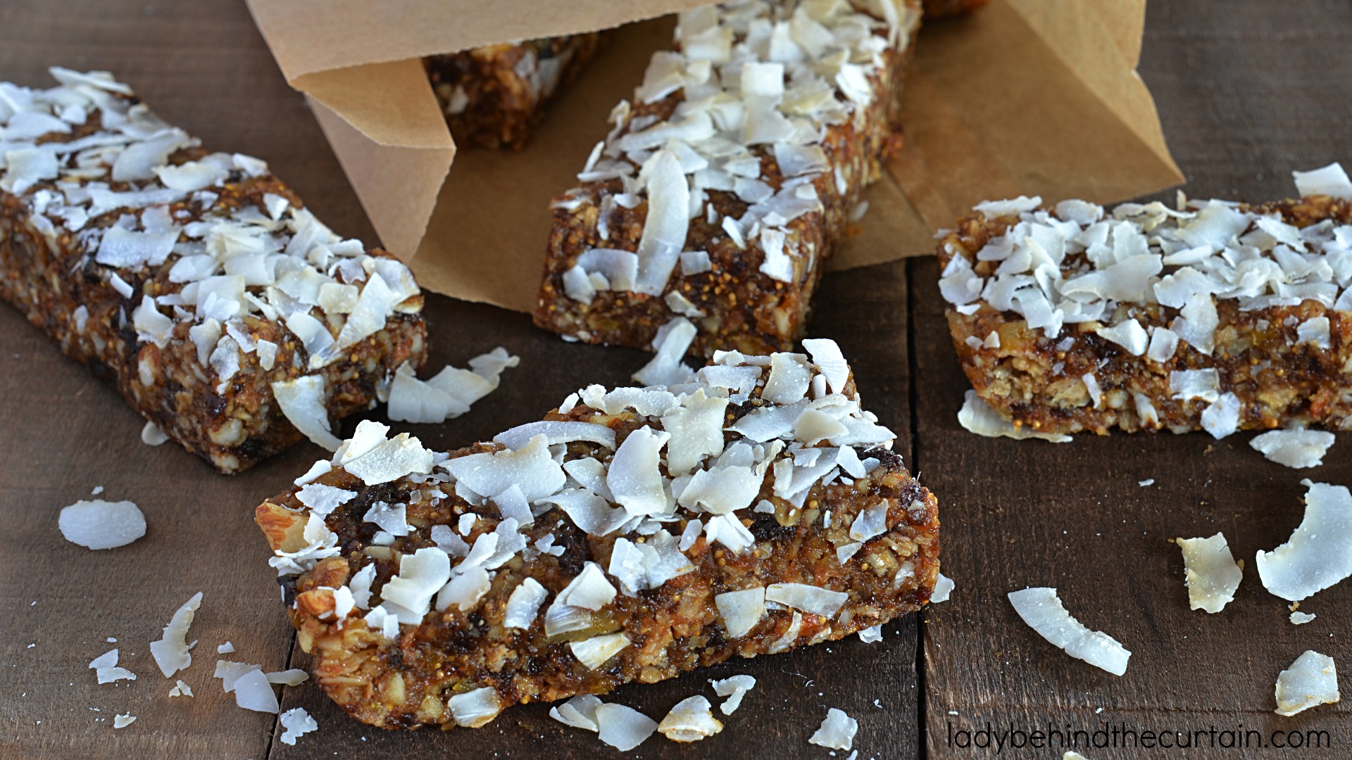 No Bake Fruit and Nut Energy Bar Recipe
