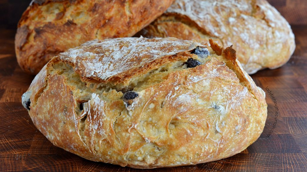 No Knead Crusty Bread