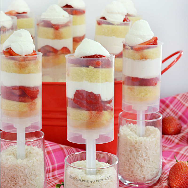 Semi Homemade Mini Strawberry Shortcake