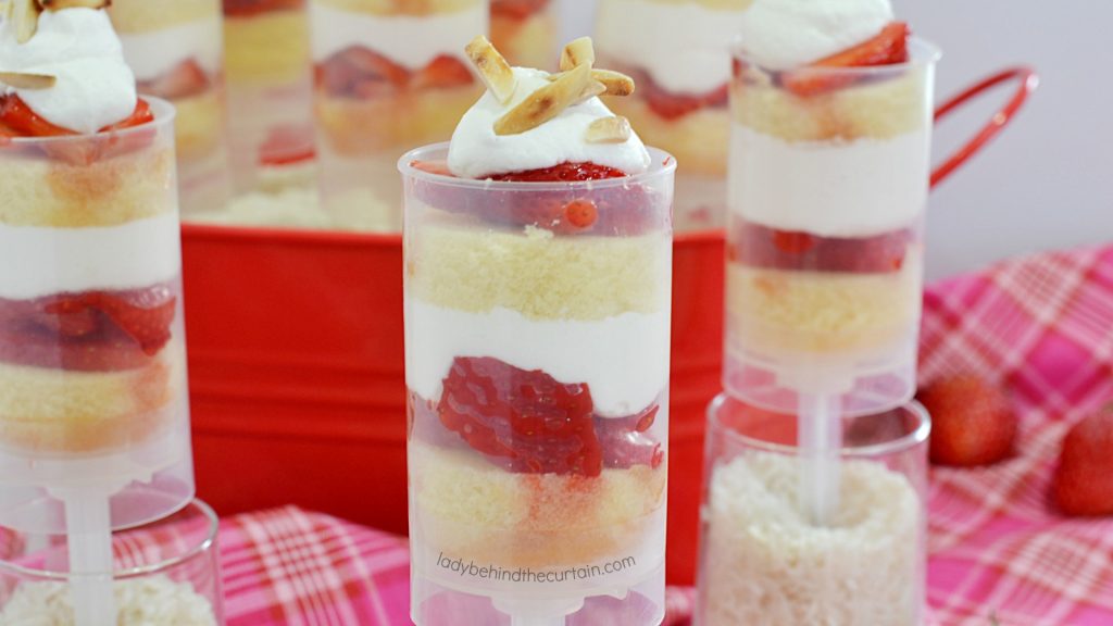 Semi Homemade Mini Strawberry Shortcake