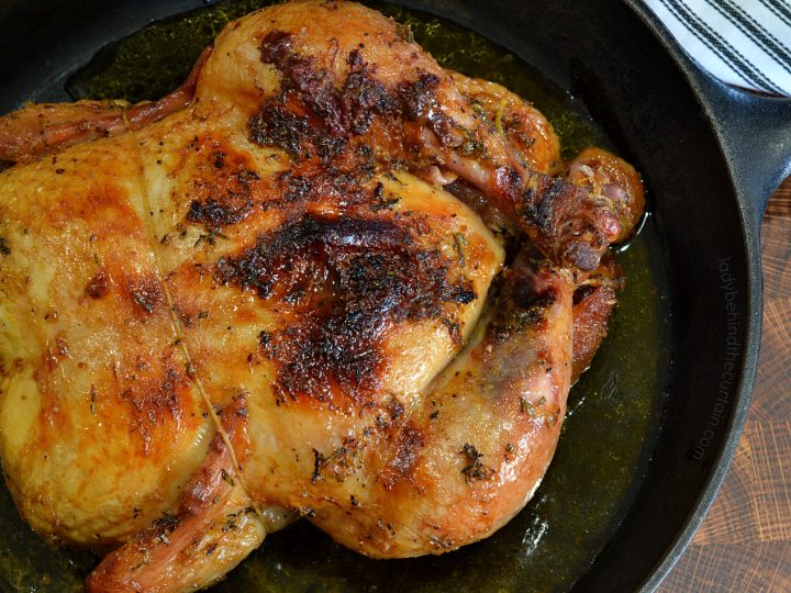 Citrus Beer Brinned Smoked Chicken