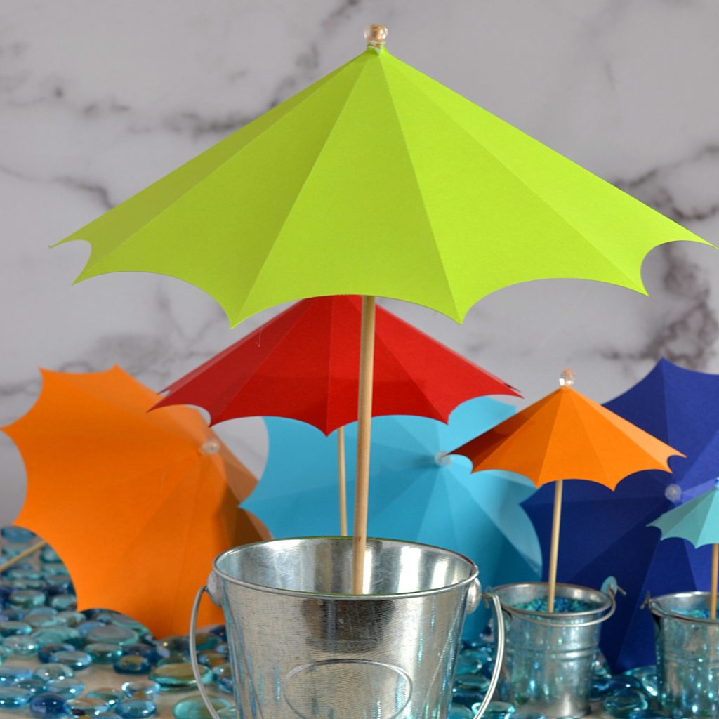 Large Pary Pick Umbrella Kit 2 Lady Behind the Curtain