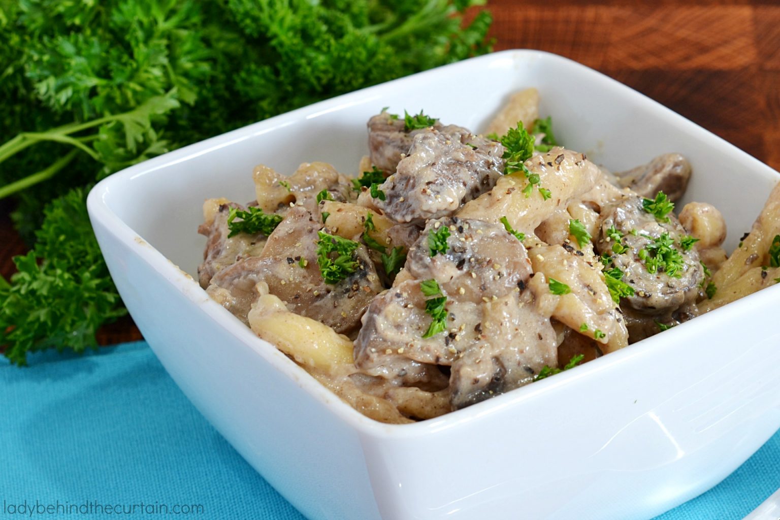 Instant Pot Beef Stroganoff