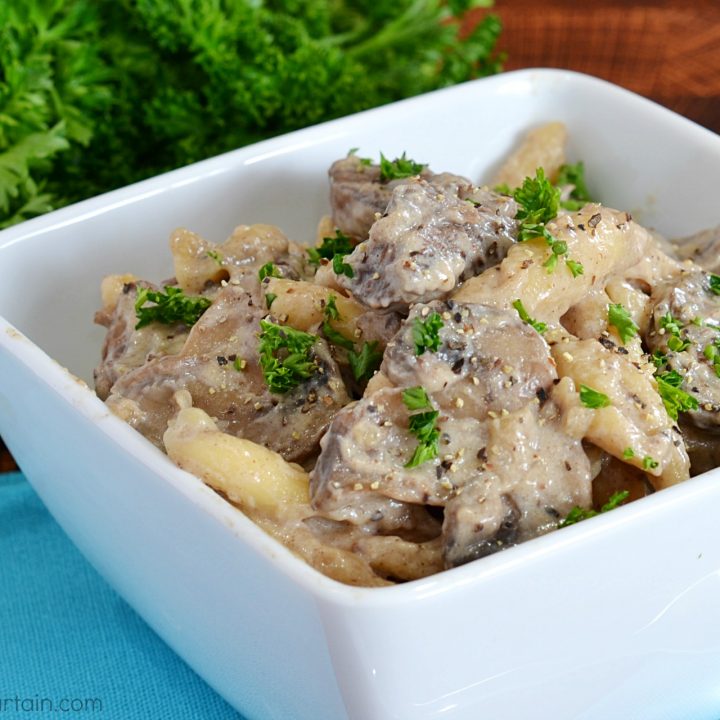 Instant Pot Beef Stroganoff