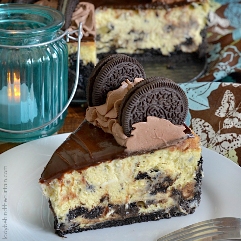 Chocolate Explosion Oreo Cheesecake