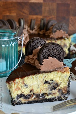 Chocolate Explosion Oreo Cheesecake