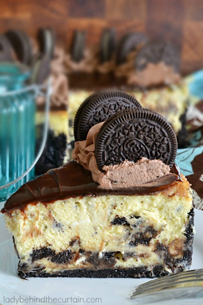 Chocolate Explosion Oreo Cheesecake